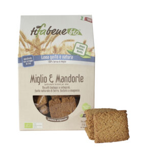Biscotti Biologici Miglio e Mandorle integrali - Senza glutine