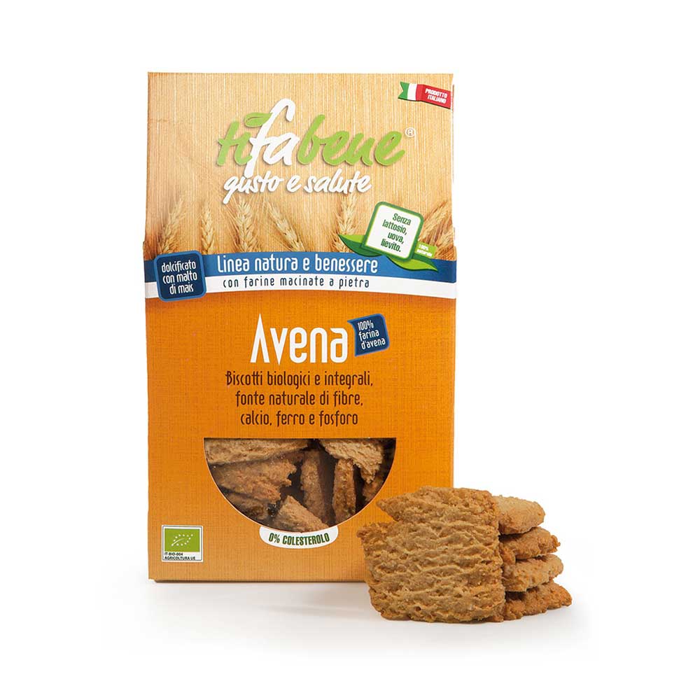 Biscotti Biologici e integrali di Avena
