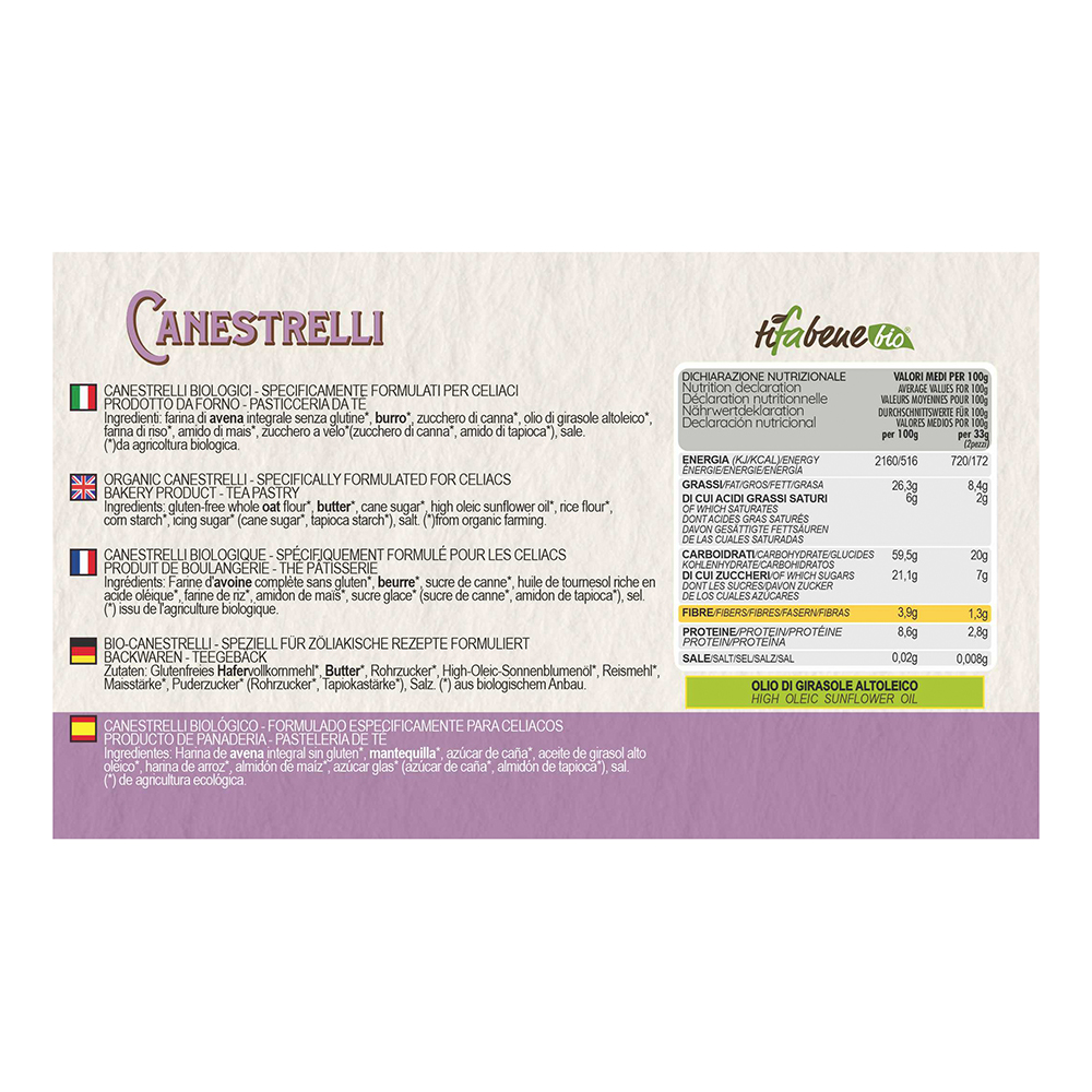 Canestrelli senza glutine biologici - immagine 6