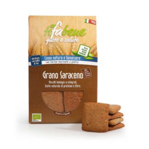Biscotti Biologici Grano Saraceno e Mandorle integrali - Senza Glutine