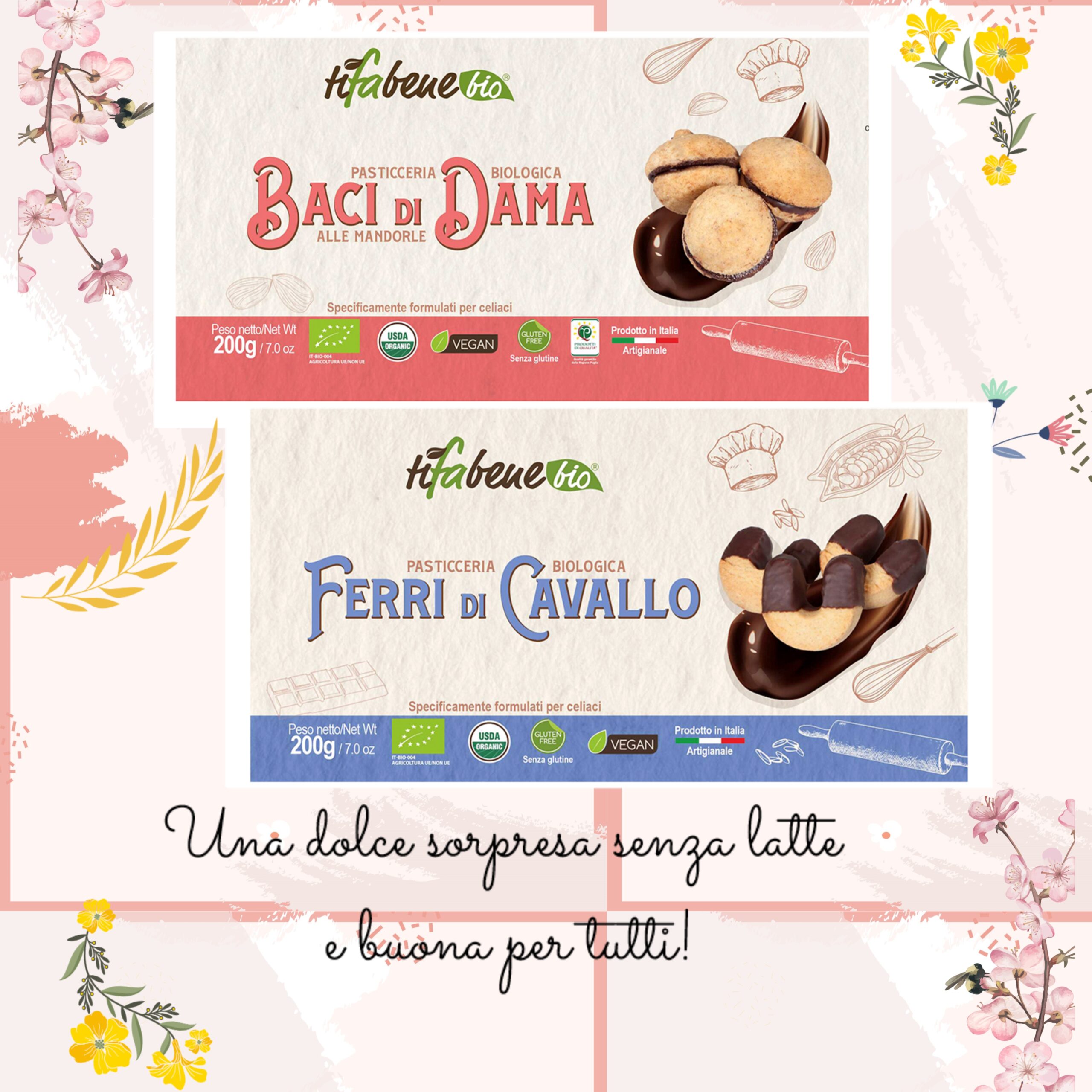 Baci di Dama alle mandorle Vegani Biologici e senza glutine - immagine 6