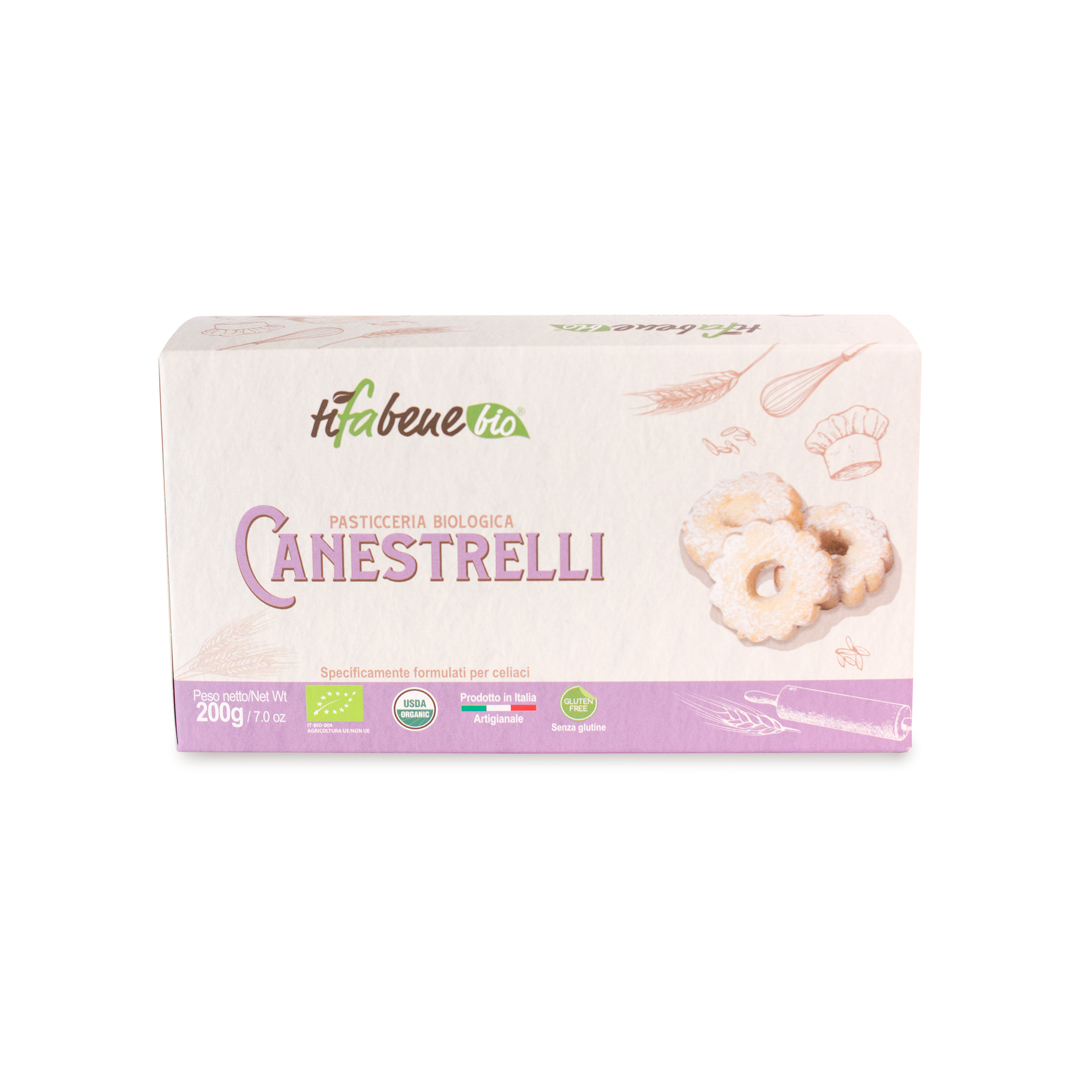 Canestrelli senza glutine biologici