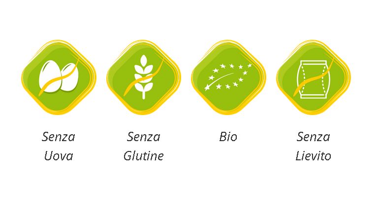 Baci di Dama alle mandorle Vegani Biologici e senza glutine - immagine 2