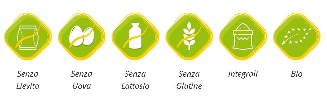 Biscotti Biologici Miglio e Mandorle integrali - Senza glutine - immagine 2