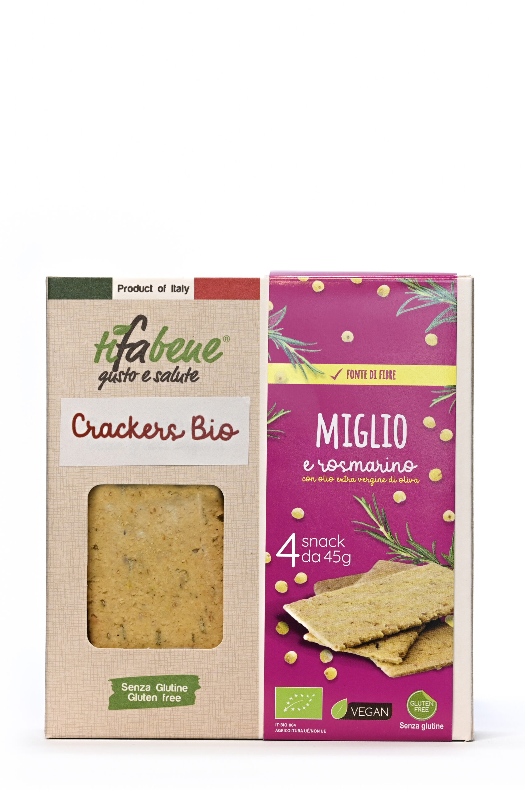 Crackers proteico Lenticchie, canapa e semi di lino 180g - immagine 3