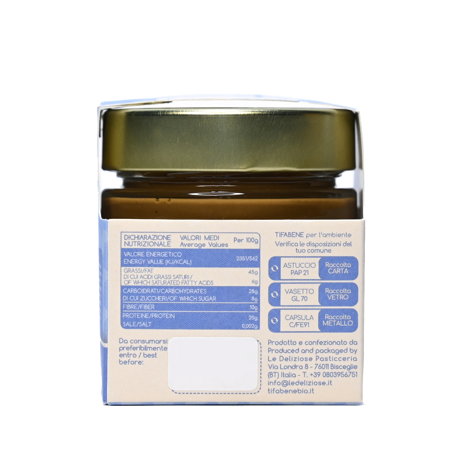 Crema di Pistacchio 100% Bio - immagine 4